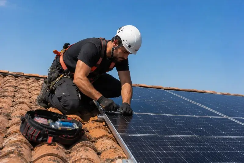 Maintenance et monitoring de panneaux solaires à Marcheprime